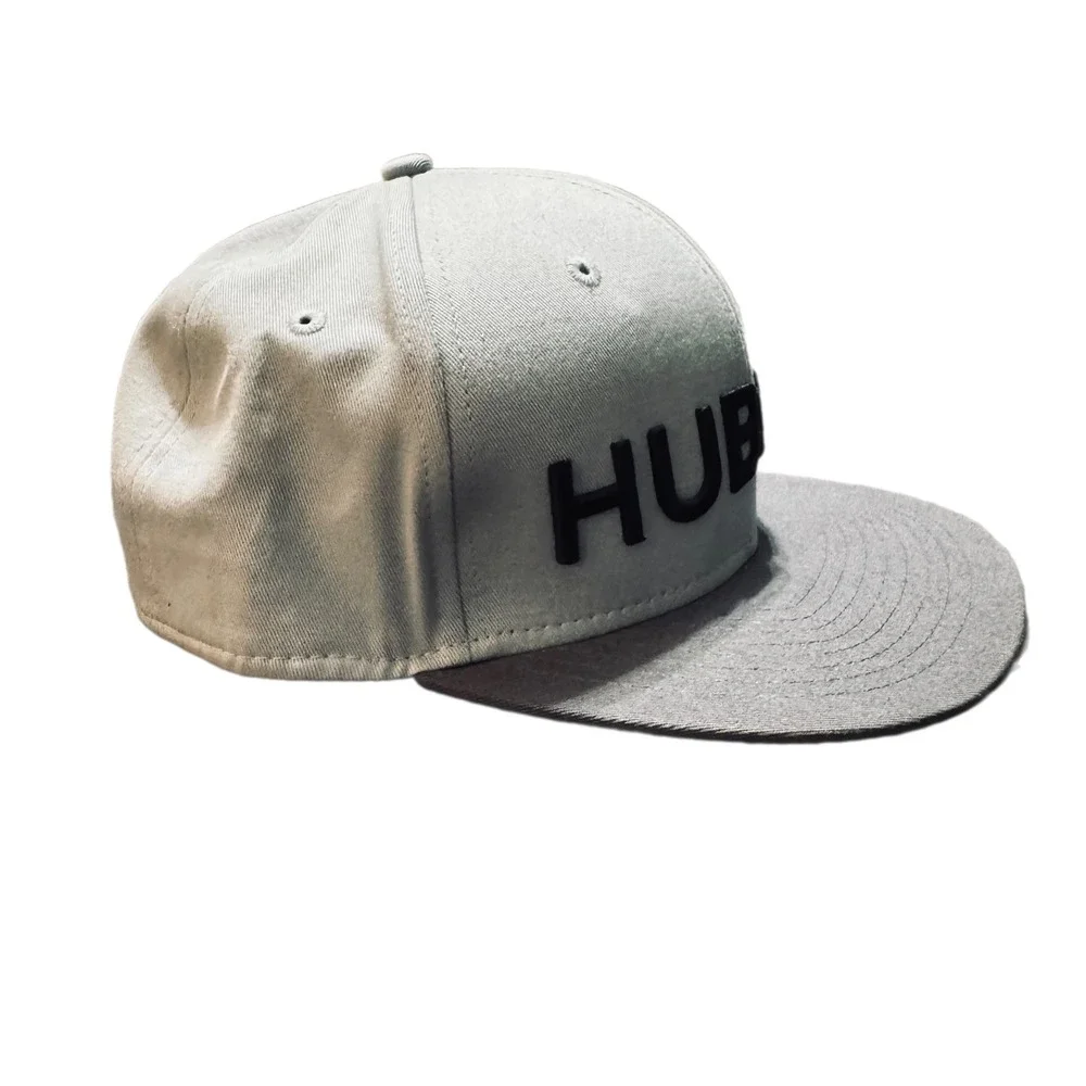 Hublot Luxury Watch Brand‎ Snapback Hat Gray Flat Brim Adjustable Baseball Cap